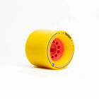 88 Wheel Co Longboard Wheels Maverick Yellow pink 80mm 76a