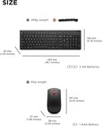 Lenovo Essential Wireless Combo Keyboard   Mouse Gen 2 Us English W  Copilot Key