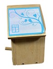 Workpro Wooden Birdhouse Suction Cup Assembled Study In Playing Bird House