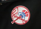  100 Womens Columbia Yankees Mlb Omni Wick Black Short Sleeve Golf Polo Shirt L