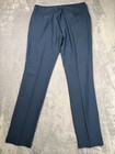 Adidas Primegreen Golf Pants Womens 12 Navy Blue Twill Straight Leg Gl6689