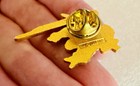 Vintage 1988 Miss Saigon Helicopter Aircraft Broadway Musical Lapel Hat Pin
