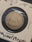 1875 S Silver Seated Liberty Twenty Cent Piece  These Are Authentic Scarce  Rare