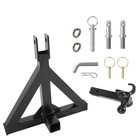 3 Point 2  Receiver Trailer Hitch Category 1 Tractor Tow Drawbar Heavy Duty