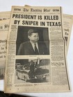The Evening Press Wash Post Nov 22 - 26th 1963 Jfk Assassination Newspapers