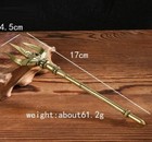 Brass Trident Animal Statue Small Sculpture Tabletop Figurine Home Decor Gifts