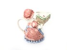 Vintage Otagiri Creamer Pitcher Anthropomorphic Mama Pig Made In Japan