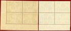 Hong Kong 1946   174-75  Plate   Block Of 4  Coronation Issues  Mint  Nh