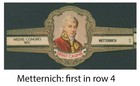 P125 Very Rare Cigar Bands   Unique Full Set For The Historic Congress Of Vienna