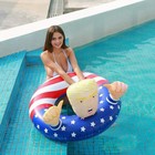 Trump 47  Swimming Float Inflatable Pool Raft Float Beach Party Swim Circle Ring