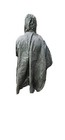 Vintage Rubberized Od Poncho