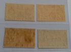 Gibraltar 1921 Kg V 1d To 3d Sg 110 - 113 Sc 96 - 99 Pictorial Set 4 Mnh