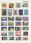 Luxembourg Early mid Used Collection On Pages aprx 280 Items  Goy 770