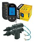 Viper 5706v Lcd 2-way Security Remote Start System   4 Pcs Universal Door Lock