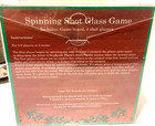 Spinning Shot Glass Drinking Party Game Spinner Board 4 Glasses New Sealed