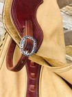 Handmade Western Leather Chinks For Horse Riding  Western Pants  Sm- Med