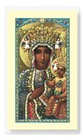 Our Lady Of Czestochowa The Black Madonna Catholic Prayer Laminated Holy Card