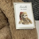 Aurora World Sandi The Sloth Plush 14  Stuffed Animal Red White Hat Nwt
