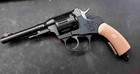Nagant M1895 Classic Revolver Ww2 Fidget 1 1 Model Black   Brown
