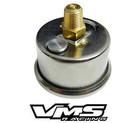 Vms Honda Acura 1 1 2  60psi Yellow Fuel Pressure Gauge Liquid Filled 1 8  Npt