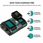 Dc18rd Dual Port Li-ion Battery Charger Replacement For Makita Rapid 14 4v-18v