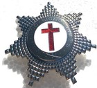 Knights Templar Silver Uniform Badge