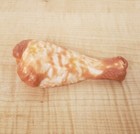 Nasco Realistic Faux Fake Food Replica Chicken Leg Display Prop Nutrition 
