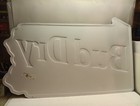 Budweiser Bud Dry Beer Sign Embossed Metal Tin 30  X 18  Pennsylvania 90   s Huge