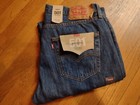 Nwt  Levis Men s 501 Original Fit Straight Leg Button Fly 100  Cotton Blue Jeans