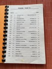 Poison Crew Itinerary Book For 1991 Flesh   Blood Concert Tour