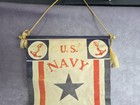 Us Navy One Star Son In Service Window Flag Pennant Wwii World War 2 Ww2
