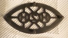 Antique Cast Iron Trivet Sad Iron  Humphrey Gas Iron general Specialty Co  h2h