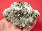 Larger  Pyrite Crystal Cube Cluster W  Sphalerite Crystals   Druzy Quartz 400gr