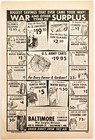 1947 Baltimore Lumber Co Military Ww2 Surplus Advertisement Department Store E8f