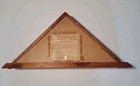 Uss Arizona Memorial Flown Flag Dec 7 1991 Pearl Harbor 50th Anniv Koa Wood Box