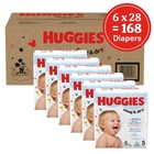 Diapers Size 5 168 Count 6 Pack Huggies Snug   Dry Baby Packs Disposable
