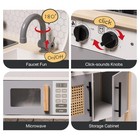 Wooden Play Kitchen  Kids   Toddlers Kitchen Playset  Kids Play Kitchen Prete   