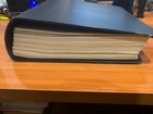 Revised Shipping--scott International Album With Pages   Binder Marked Part Via