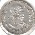 1967 Mexico Uncirculated Silver One Peso Coin  3