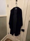 One Size Vintage 80 s 90 s Valerie Stevens Black Velvet Cape Mid Length Formal