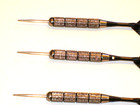 Steel Tip Darts  Used 23 Gram Plated  With New Aluminum Shafts   Flights  4130