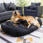 L Xl Xxl Dog Bed Waterproof Sofa Dog Pet Bolsters Removable Cushion Anti-scratch