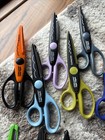 Lot  Of 40 Craft Decorative Edge Craft Scissors Assorted Colors 16 Fiskars