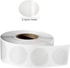 500pcs Clear Round Envelope Seals Stickers Package Seals For Mailing 1 Inch Circ