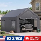 13x25 Ft Carport Canopy Outdoor Car Shelter Garage Party Shed Tent Heavy Duty