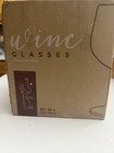 Gusto Nostro Stainless Steel Wine Glasses Set Of 4 18 Oz   540 Ml