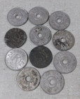 Lot Of 11 Kansas 1 And 2 Cent Sales Tax Tokens