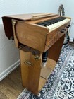 Vintage Wooden Air Reed Organ W  1960   s Rock Stickers