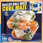 Zummy 3d Spinning Marble Maze Cube Puzzle  Brain Learning And Educational Toy Tl