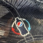 Pepsi Logo Blue Mesh Back Trucker Hat Cap Snapback Embroidered